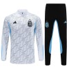 Argentinien Training Sweatshirts Quarter-zip 2023-24 Weiße Für Kinder